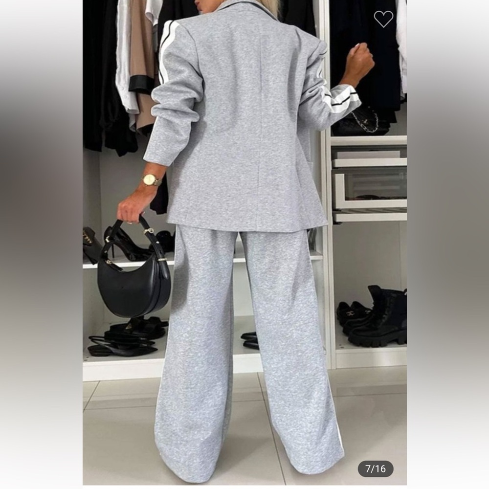 #64” BLAZER AND SWEATPANTS SET - Picture 5 of 8